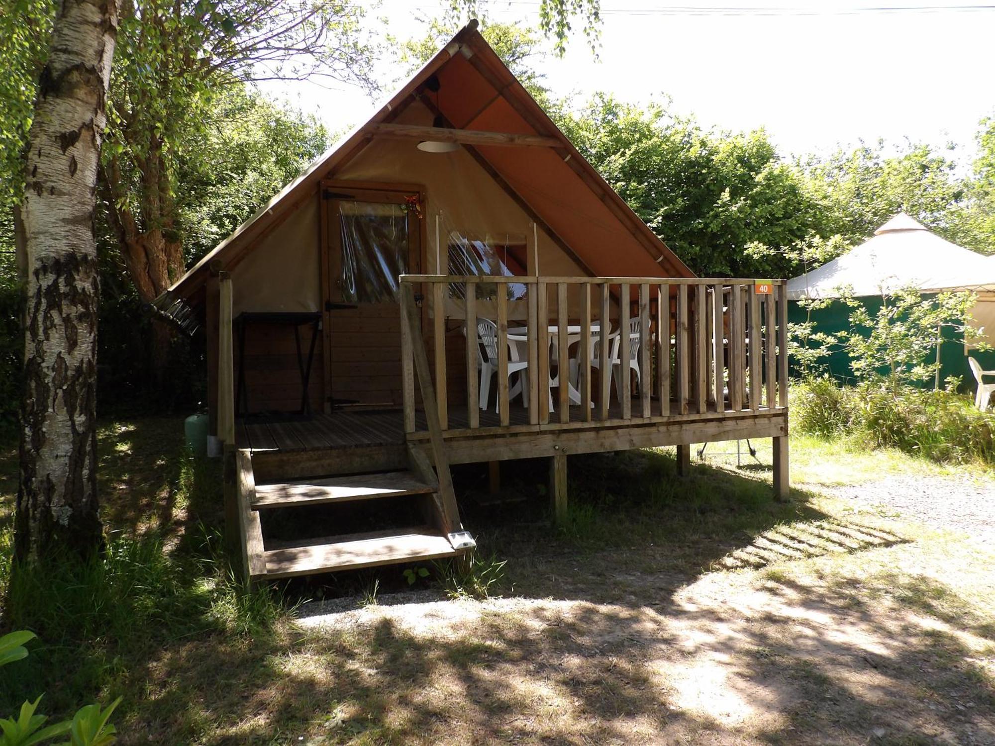 Camping Smile & Braudieres Mézières-sous-Lavardin Buitenkant foto